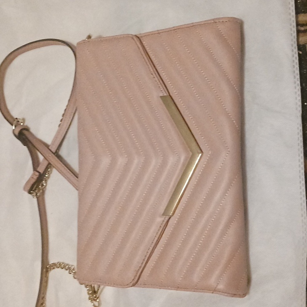 Steve Madden cross Bodie pink